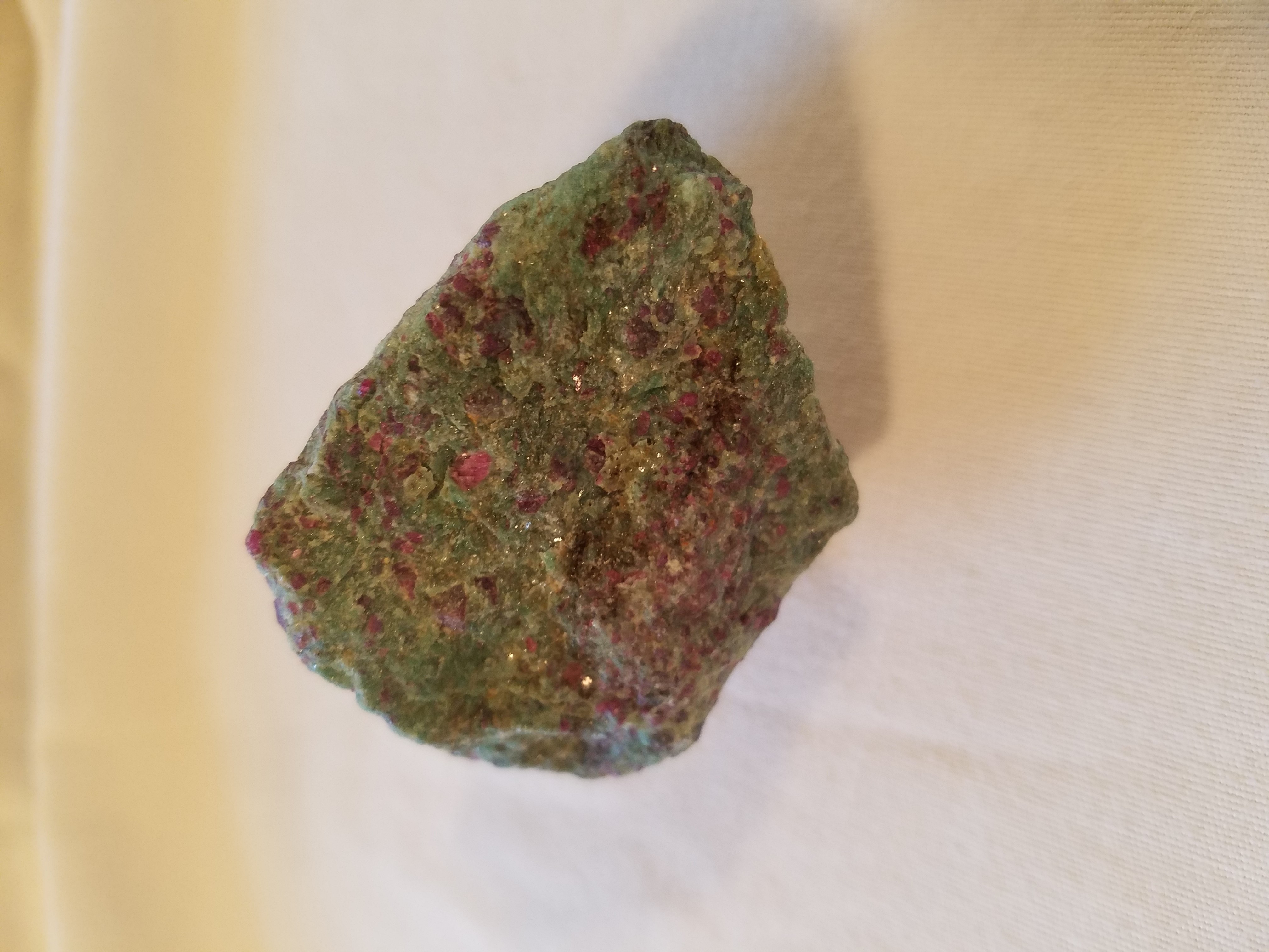 Stone #3 - Ruby in Zoisite | RockTober by Jarrad Hewett