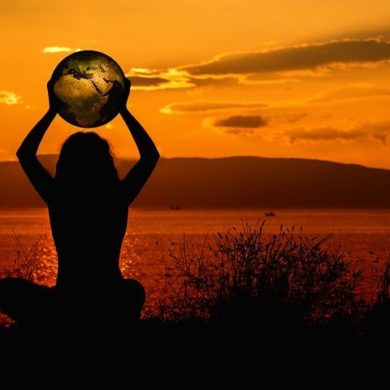 world over head